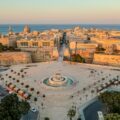The City Gate and Triton Fountain in Valletta