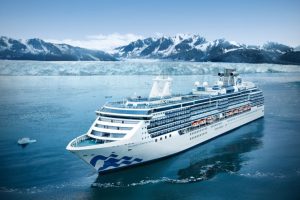 Island Princess in Alaska