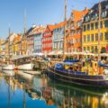 Famous Nyhavn in Copenhagen