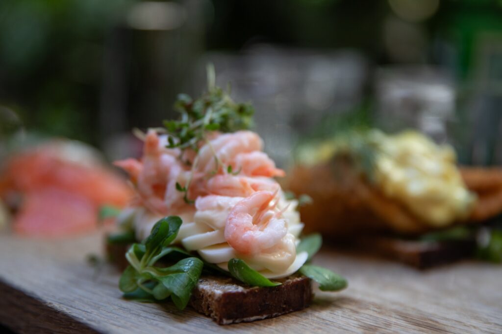 Smørrebrød famous Danish cuisine
